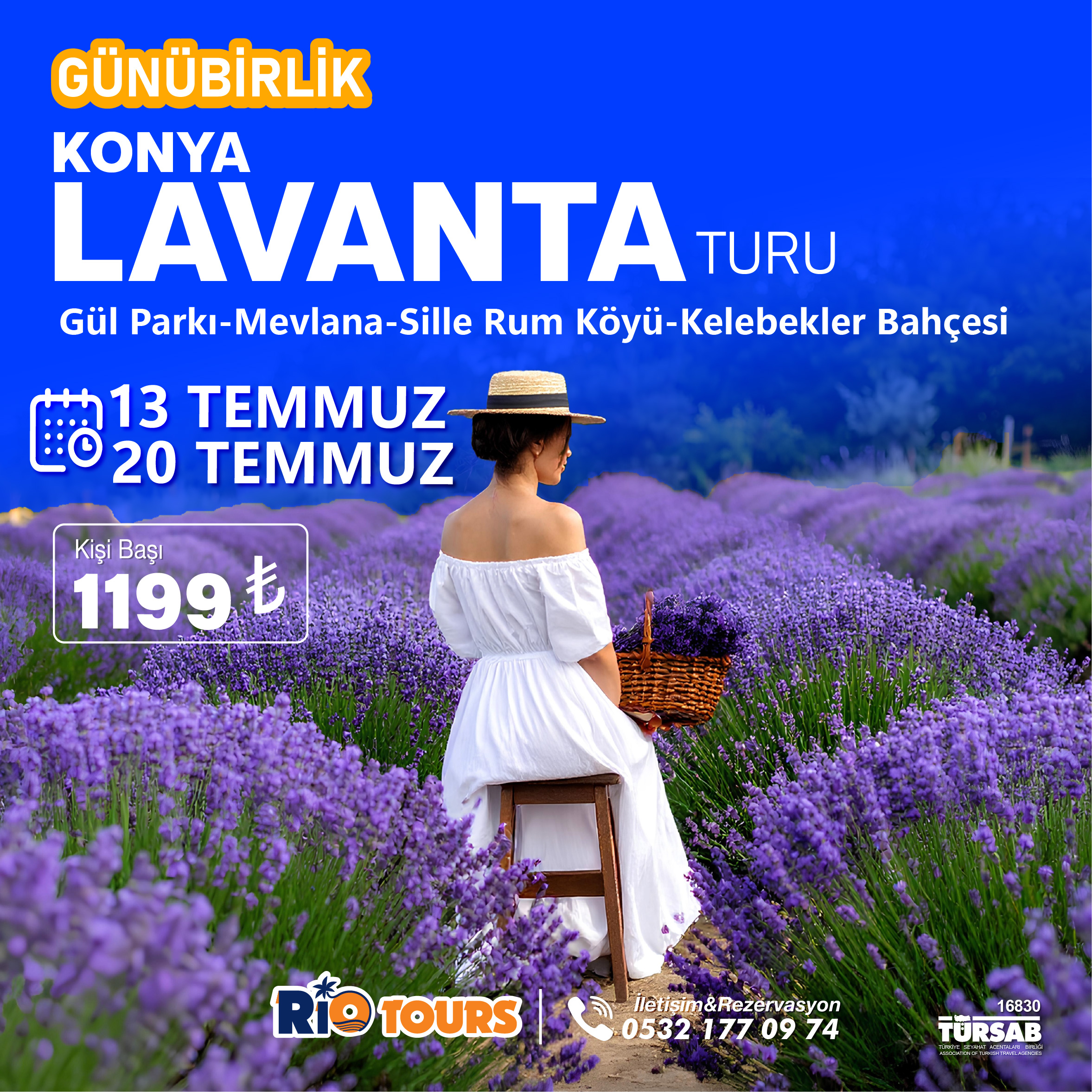 LAVANTA BAHÇELERİ KONYA TURU